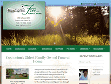 Tablet Screenshot of freefuneralhome.com